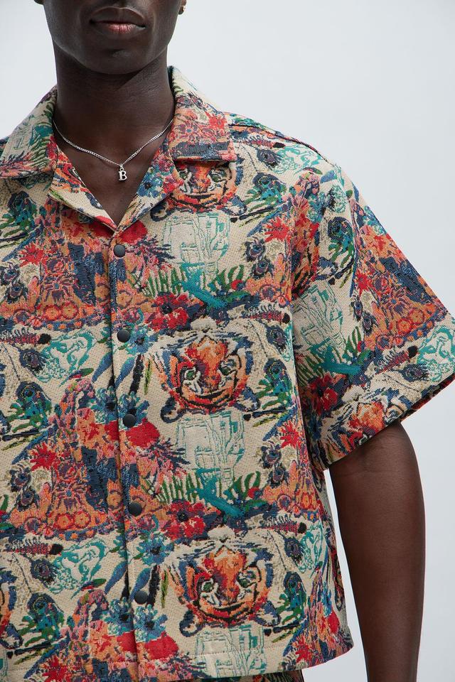 Ansel Tapestry Shirt - Multi Color Product Image