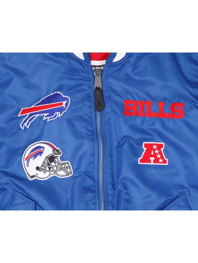 BUFFALO BILLS X ALPHA X NEW ERA MA-1 BOMBER JACKET Product Image