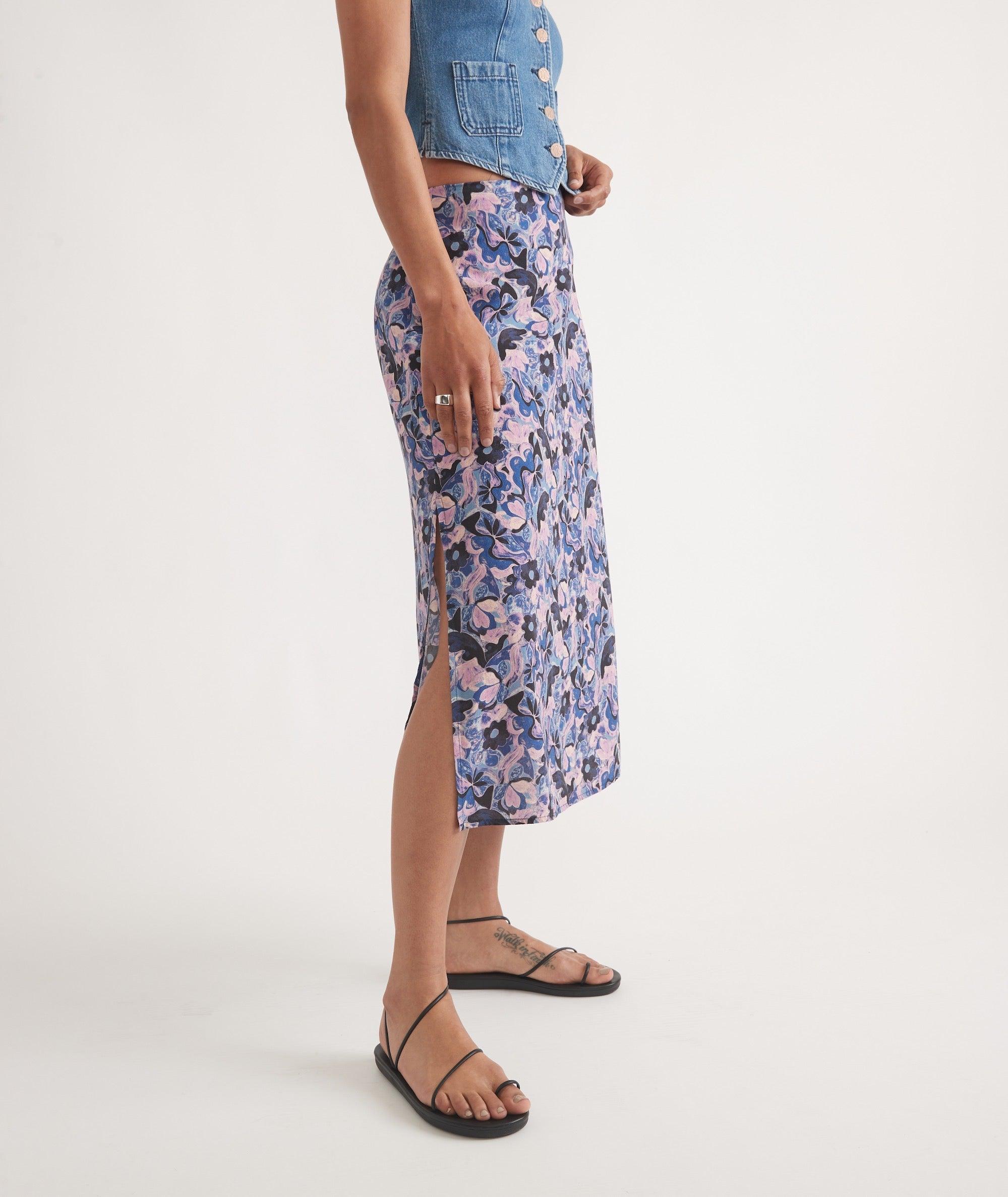 Ryan Slip Midi Skirt Product Image