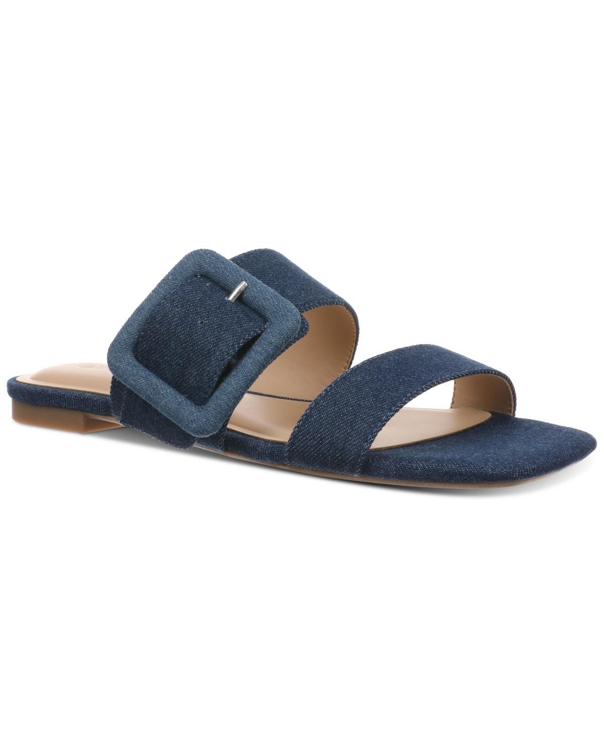 On 34th Womens Paulina Buckled Two-Band Flat Sandals, Created for Macys Product Image