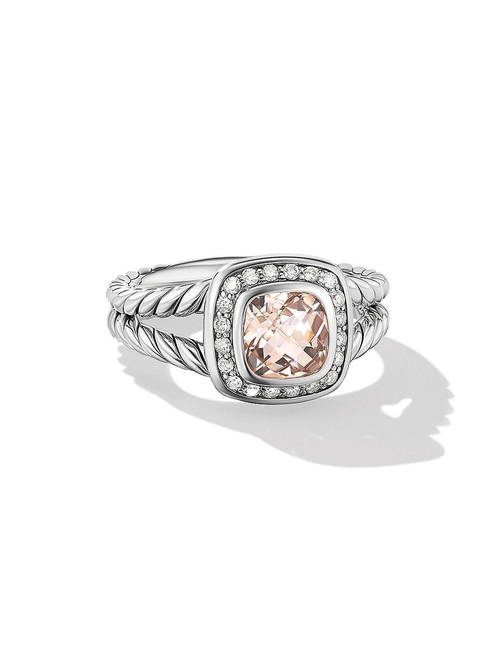 Womens Petite Albion Ring With Pav Diamonds Product Image