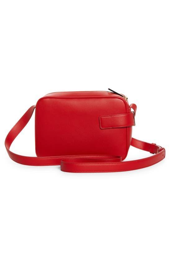 Archive Gancini Camera Crossbody Bag In Red Product Image