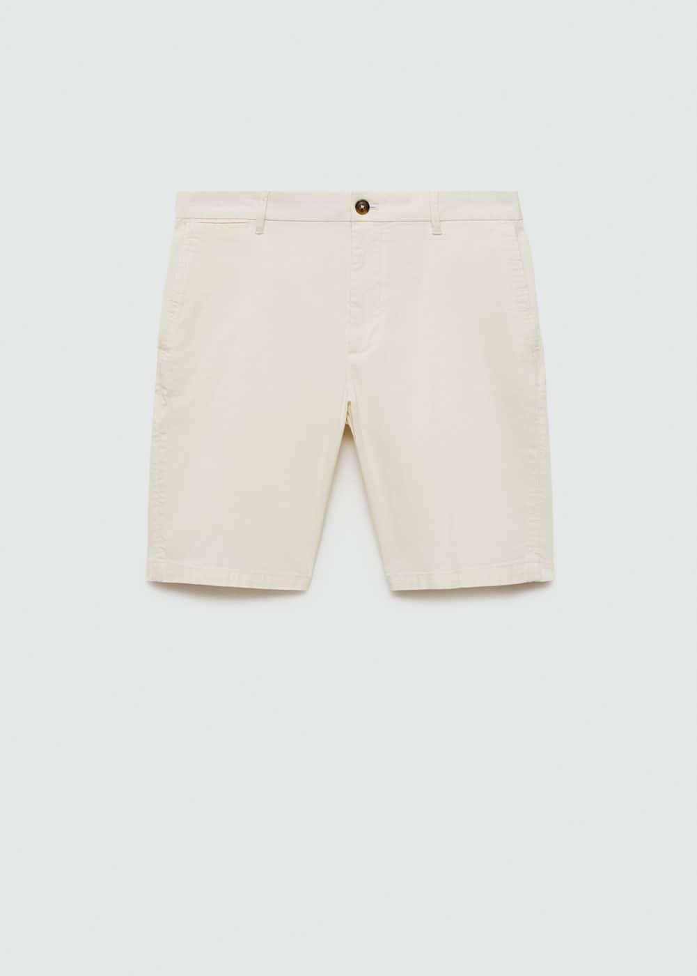 Mango Mens Slim-Fit Bermuda Shorts Product Image