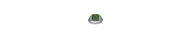 1928 Carnelian Ring, Womens, Silver Green Product Image