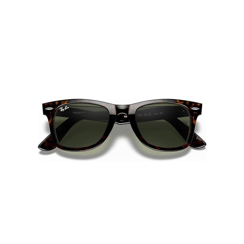 Ray-Ban Original Wayfarer Classic Sunglasses Frame Green Lenses Product Image