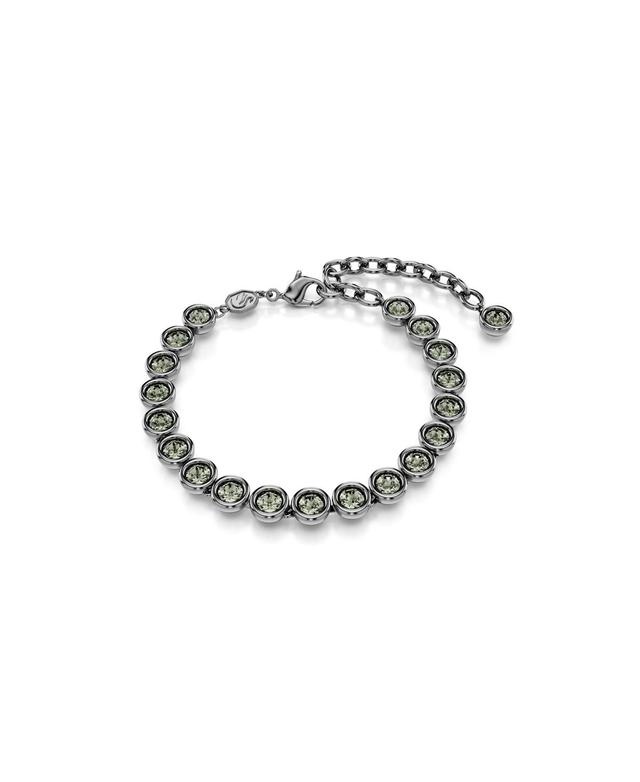 Womens Imber Ruthenium-Plated & Crystal Tennis Bracelet Product Image