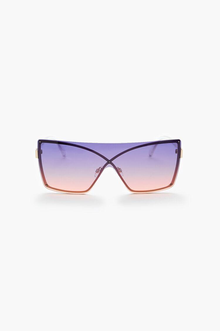 Gradient Shield Sunglasses | Forever 21 Product Image