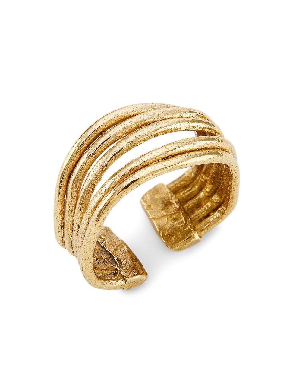 Womens Gold-Plated String Ring product image