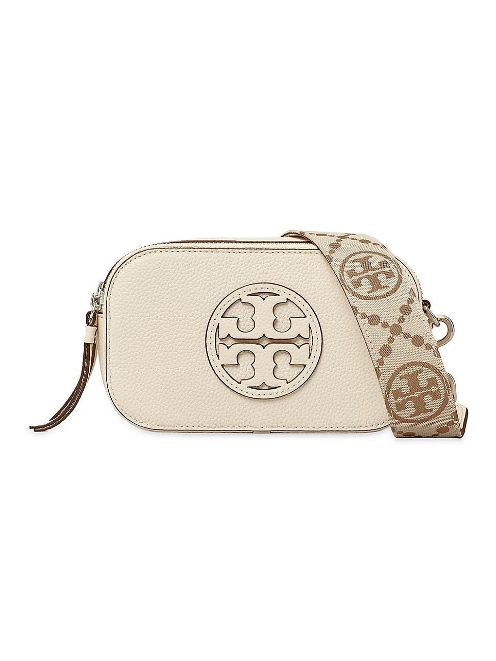 Womens Mini Miller Leather Crossbody Bag Product Image