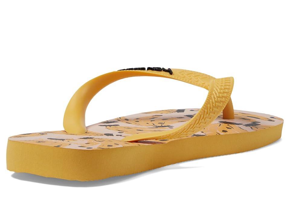 Havaianas Farm Cheetah Bananas Flip-Flop (Caja Yellow) Women's Sandals Product Image