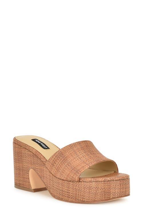 Nine West Boone Platform Slide Sandal Product Image