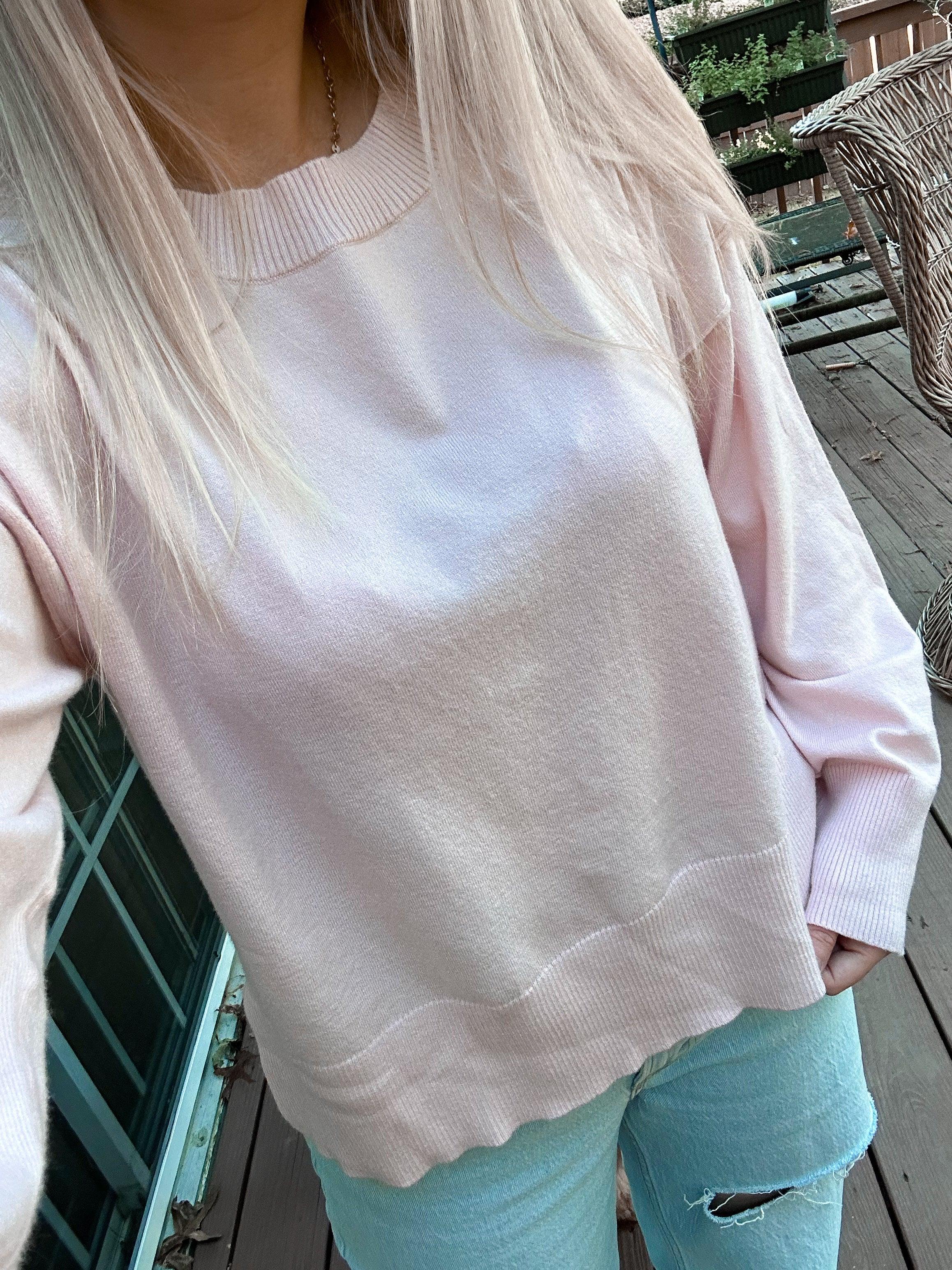 Pink Buttery Soft Sweater product image