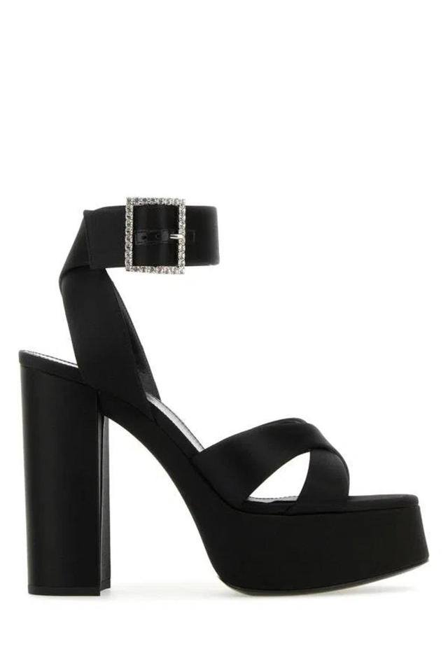 Bianca Sandals With Platform In Black Product Image