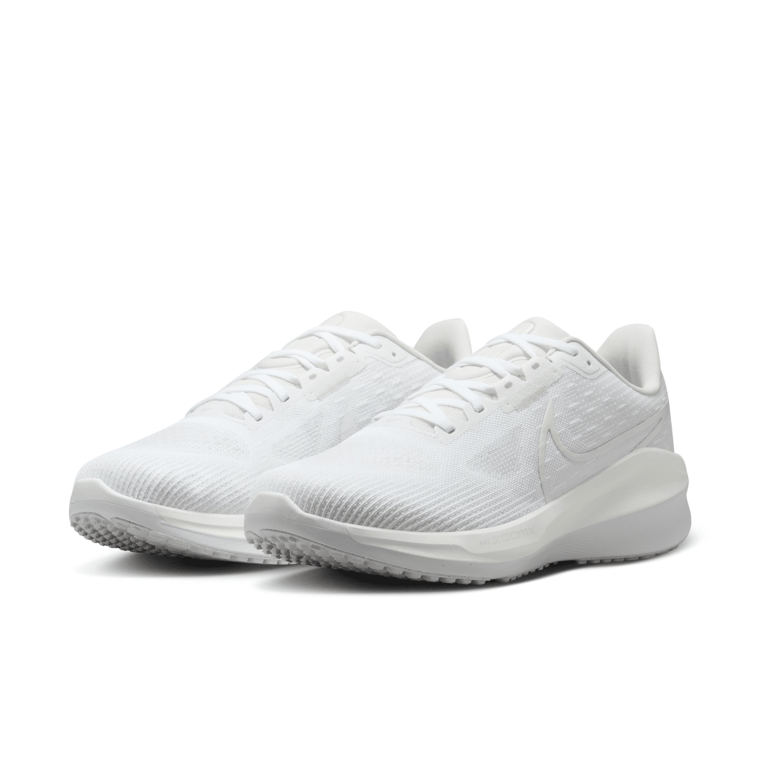 Nike Mens Nike Vomero 17 - Mens Shoes White/Platinum Tint/Summit White Product Image