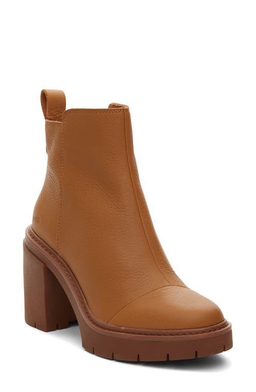 TOMS Rya Leather Bootie Product Image