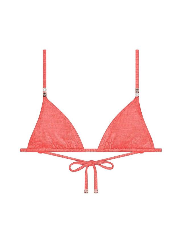 Womens Plage 4G Bikini Top Product Image