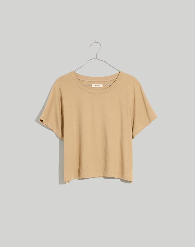 Plus Softfade Cotton Boxy-Crop Tee Product Image