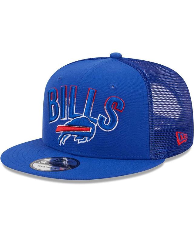 Mens New Era Royal Buffalo Bills Grade Trucker 9FIFTY Snapback Hat Product Image