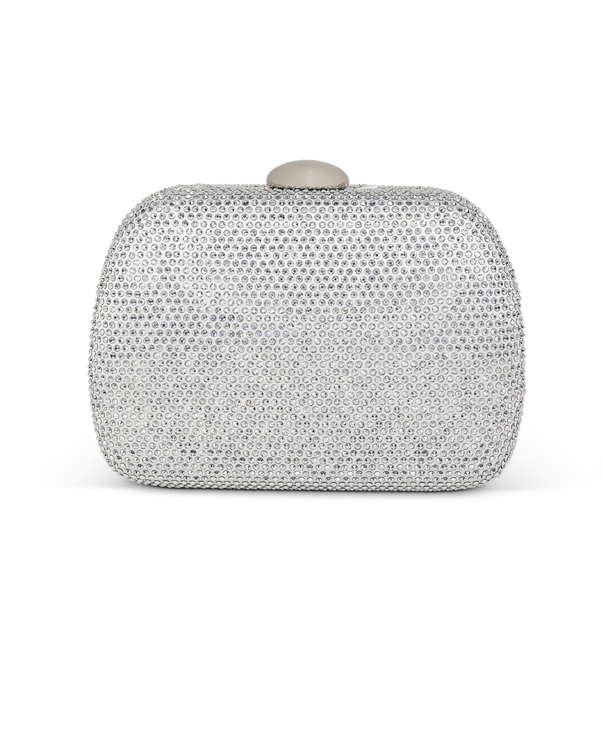 Womans Blossom Crystal Minaudiere Product Image