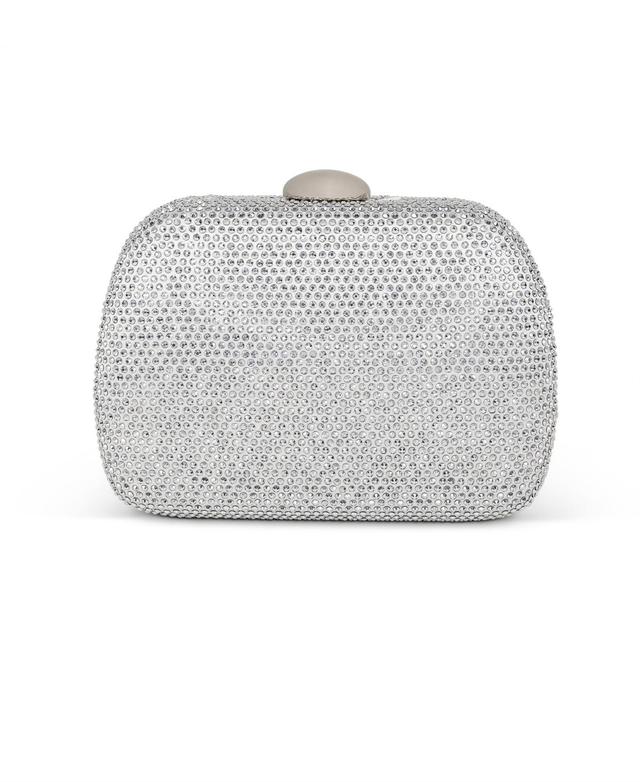 Womans Blossom Crystal Minaudiere Product Image