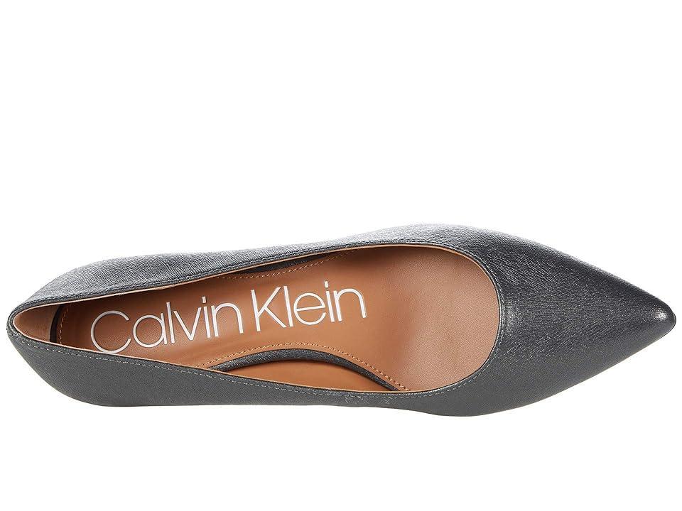 Calvin Klein Gabrianna Pump Leather) Women's 1-2 inch heel Shoes Product Image