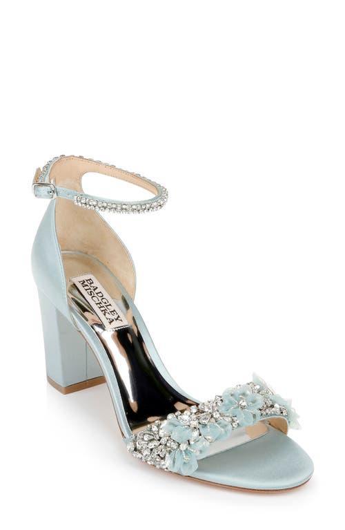 Badgley Mischka Finesse (Mist Satin) Women's Shoes Product Image