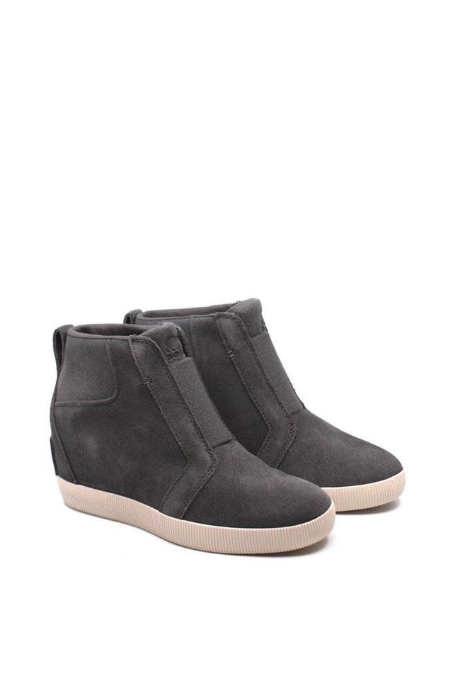 Sorel Out 'N About Pull On Wedge Quarry/Sea Salt Product Image