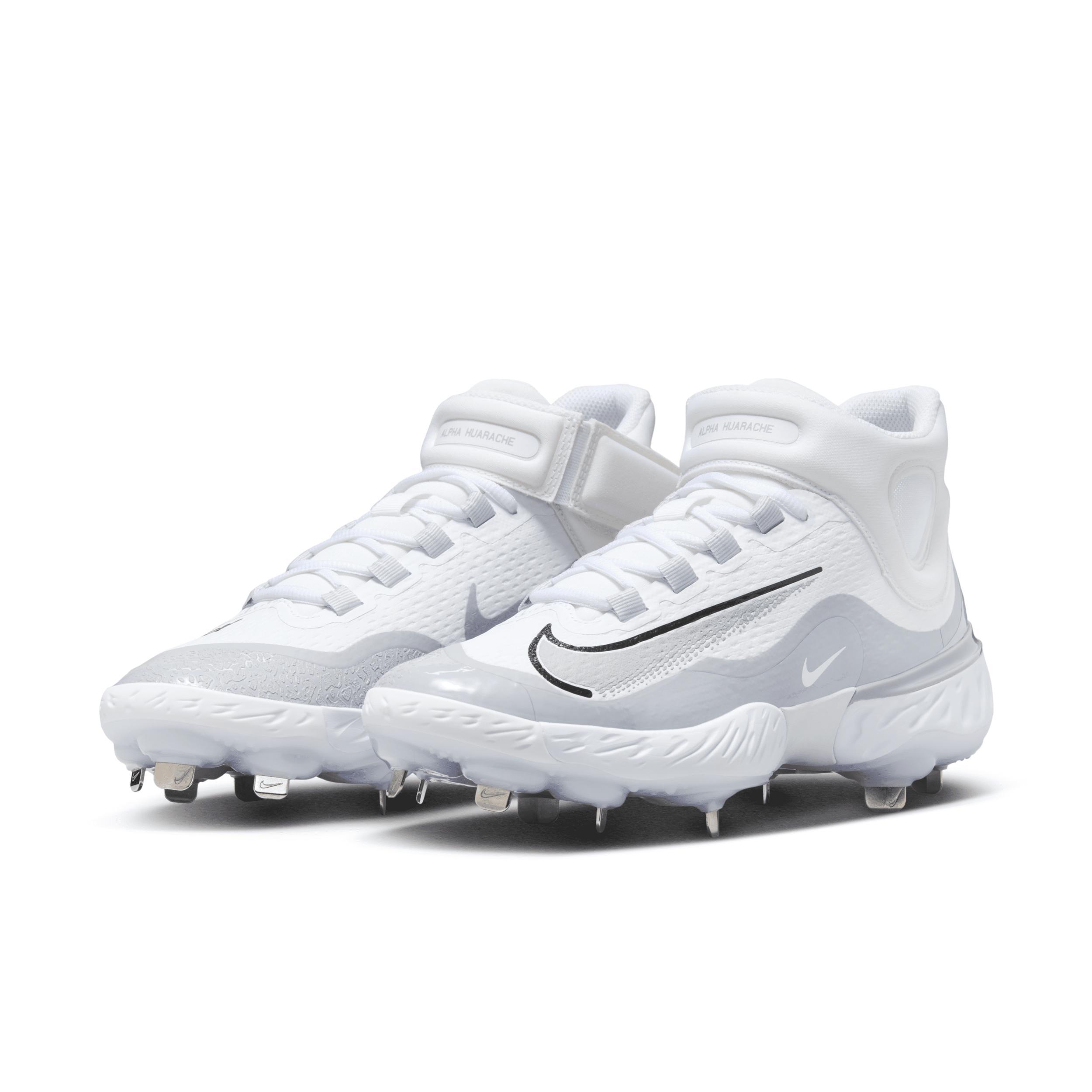 Nike Men's Alpha Huarache Elite 4 Mid Baseball Cleats Product Image