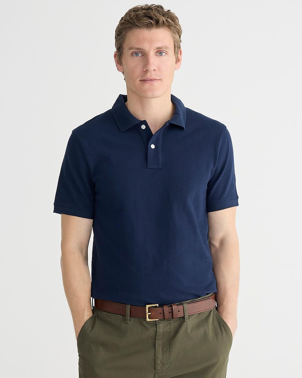 Mens Logo Regular-Fit Polo Product Image