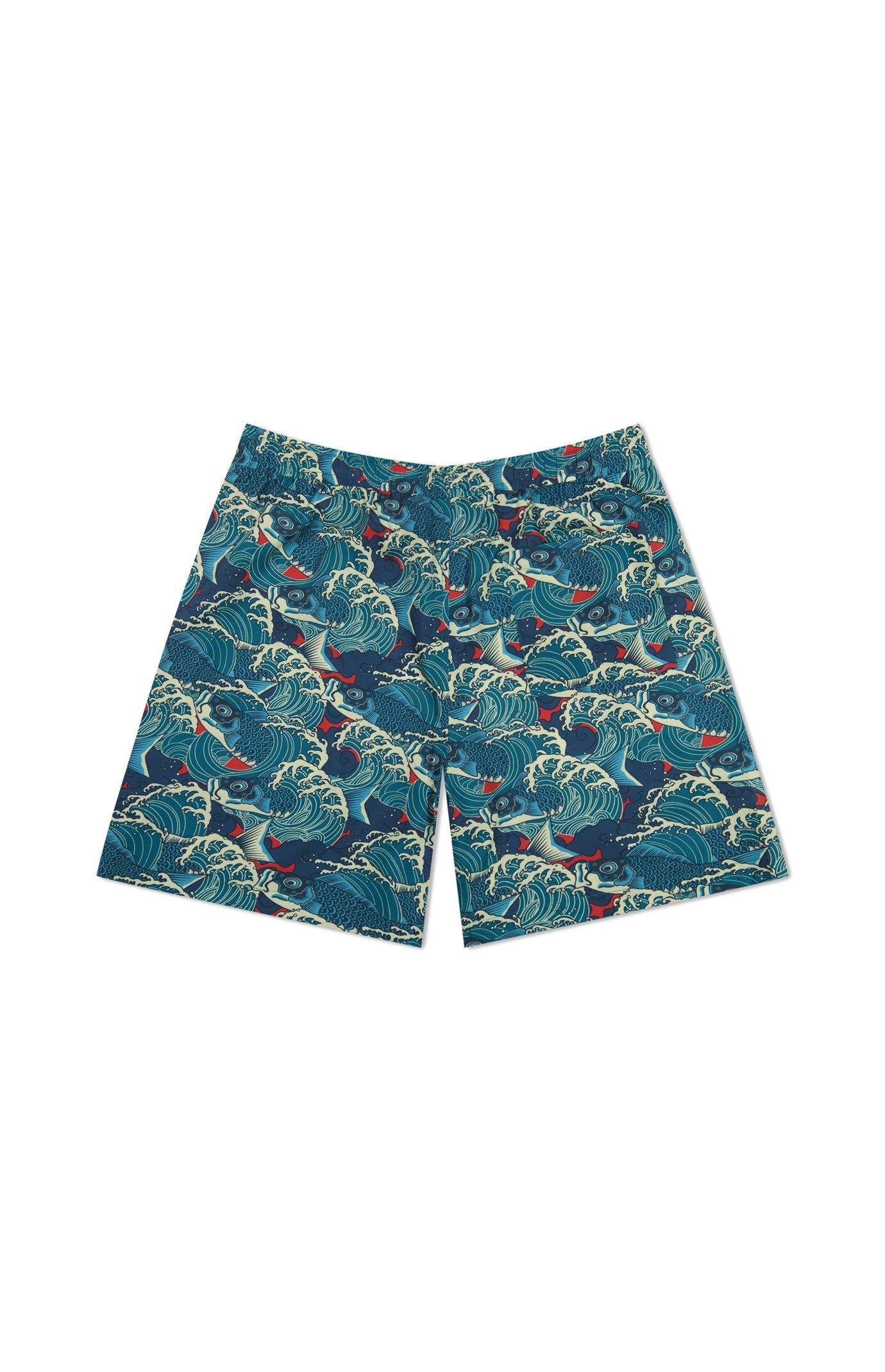 WeSC America Inc Men's Koi AOP Austin Shorts Product Image