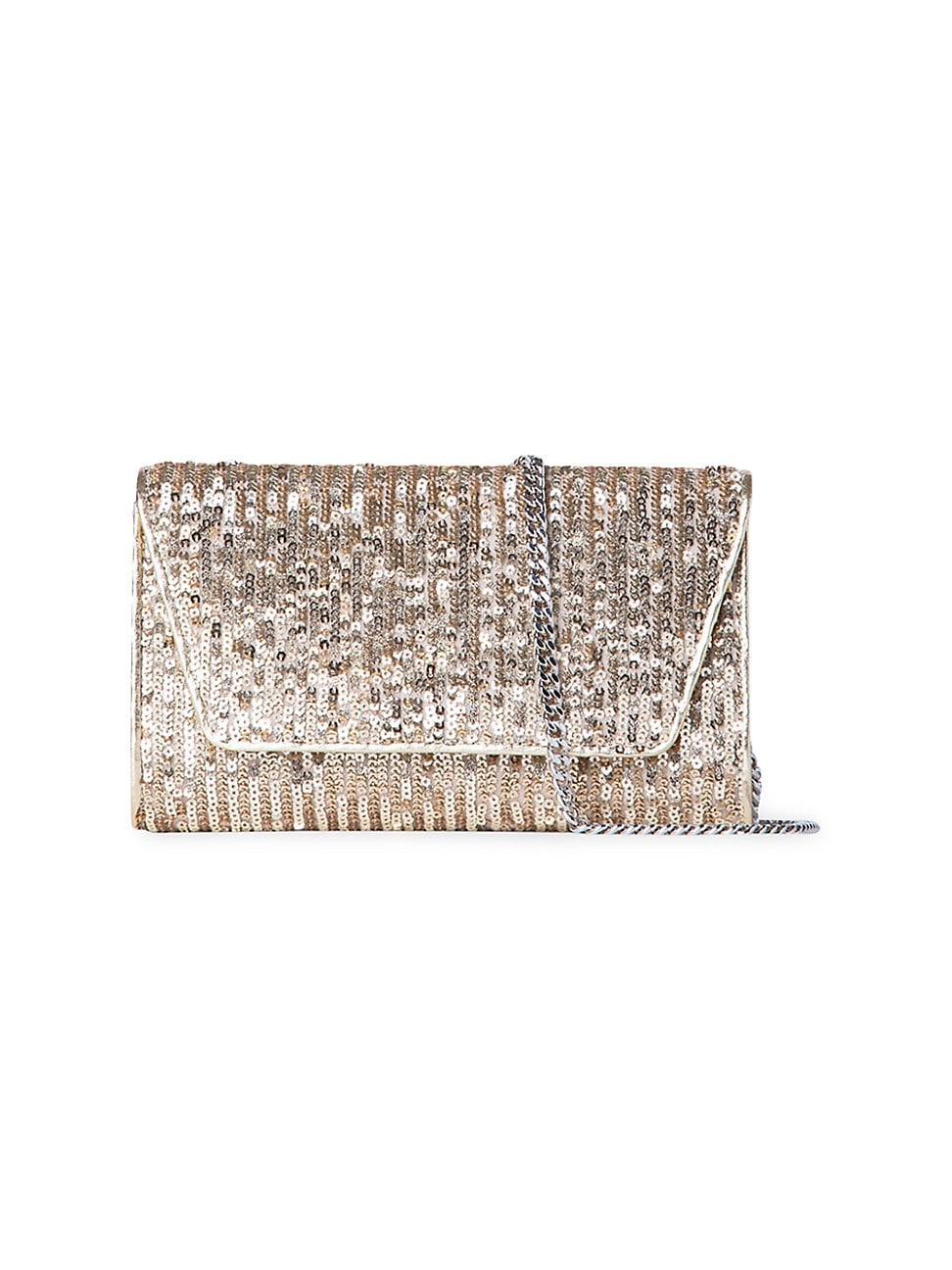 Womens Small Anouk Sequin Clutch Product Image