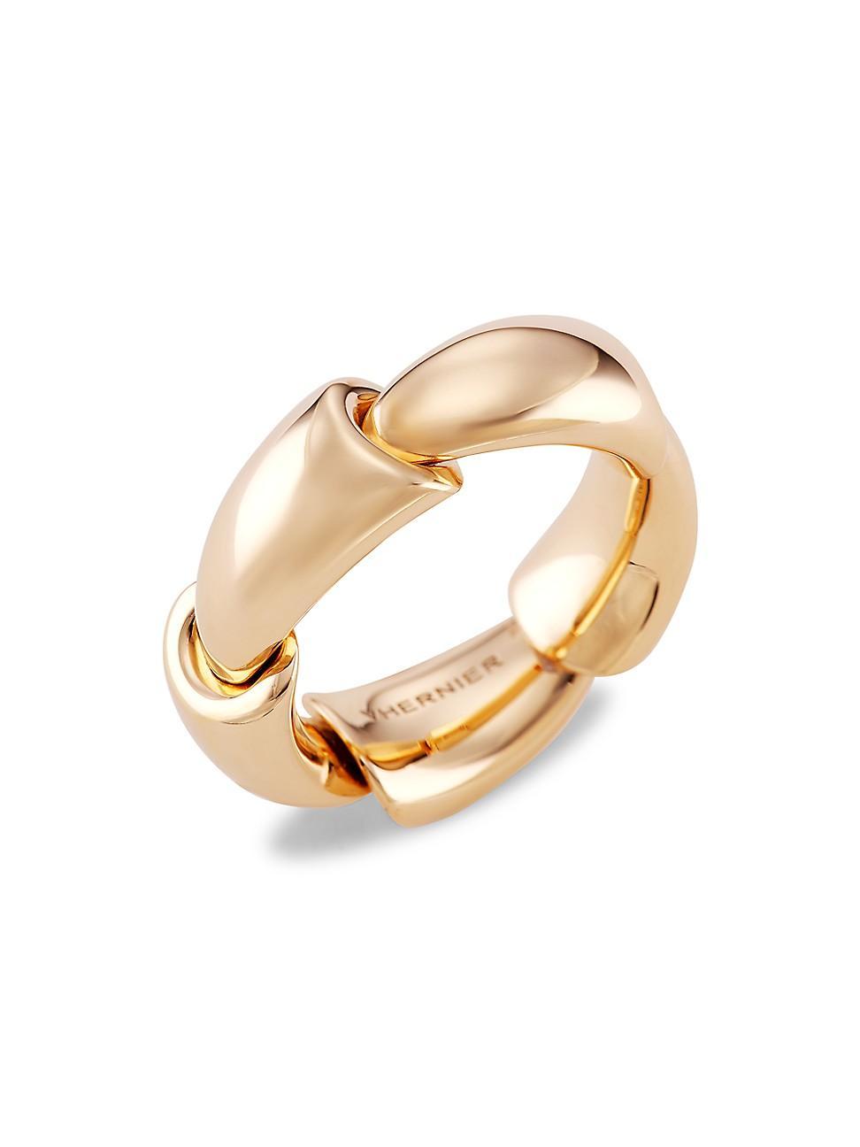 Womens Calla 18K Rose Gold Ring Product Image