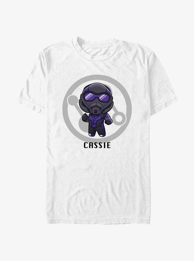 Marvel Ant-Man and the Wasp: Quantumania Chibi Cassie Badge T-Shirt Product Image