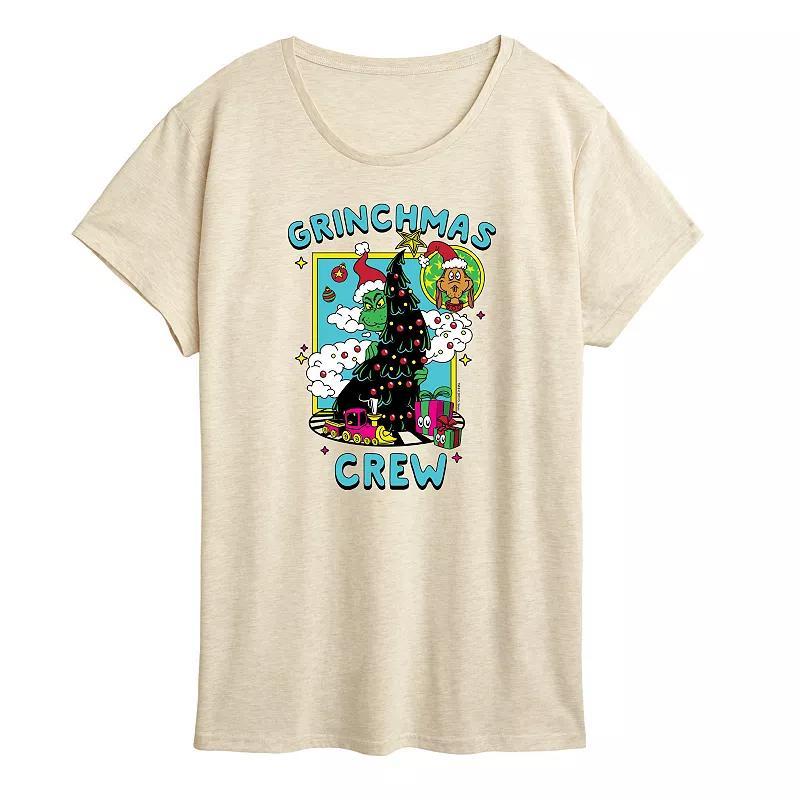 Womens Dr. Seuss Grinchmas Crew Graphic Tee Product Image