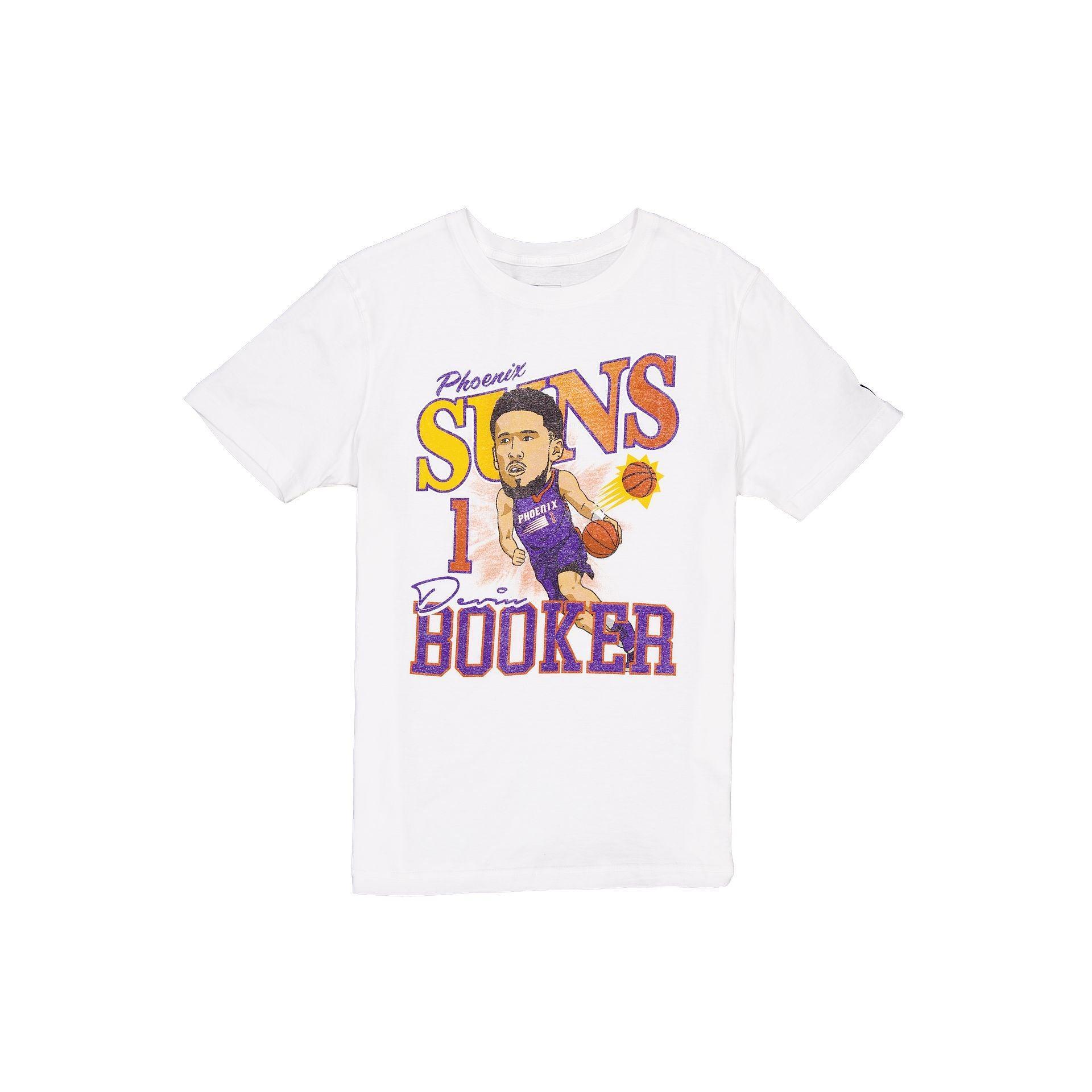 Phoenix Suns Devin Booker Caricature T-Shirt Male Product Image