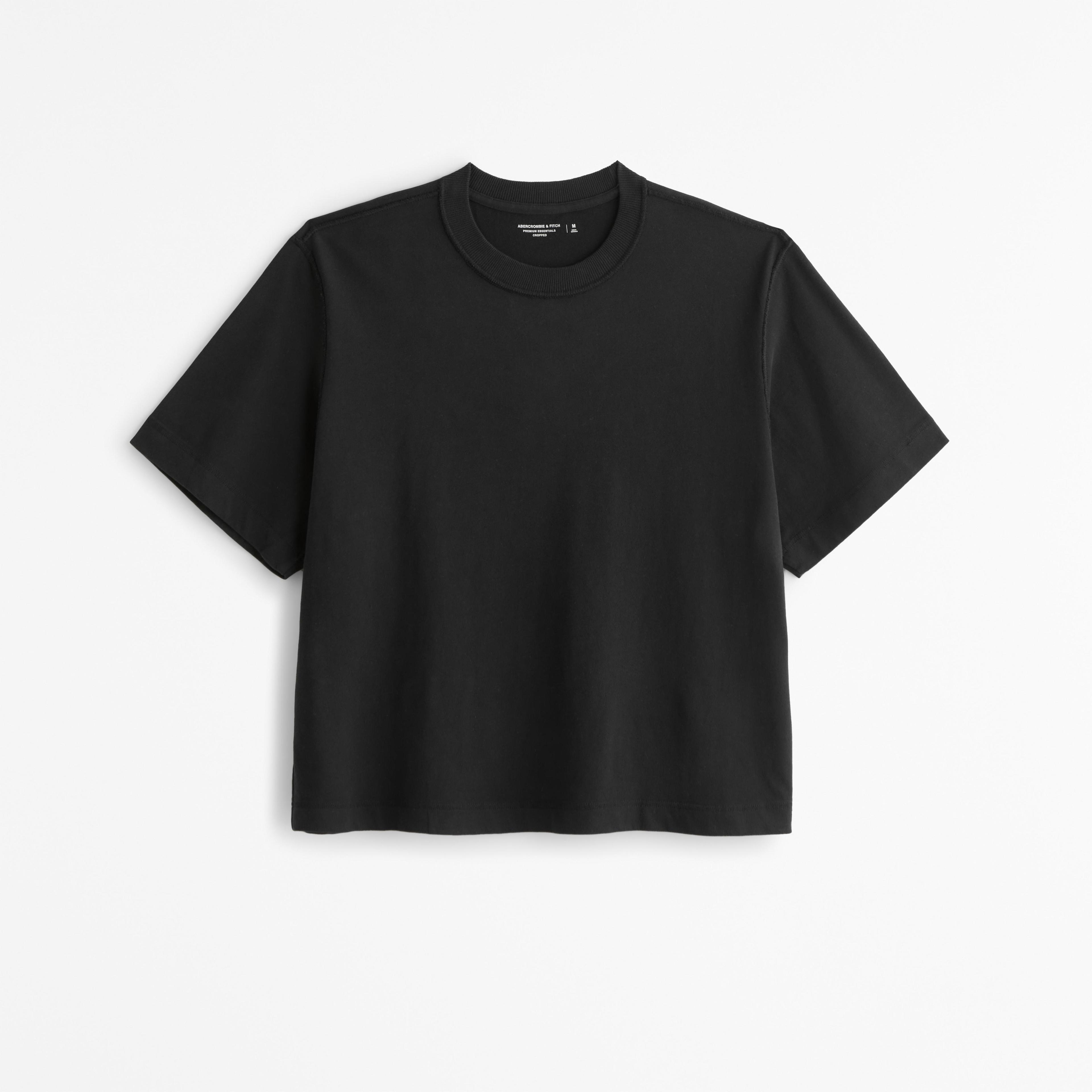 Premium Heavyweight Cropped Tee Product Image