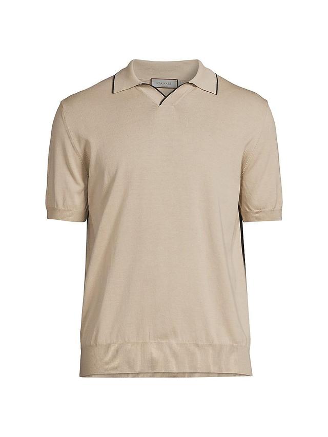 Mens Cotton Polo Shirt Product Image