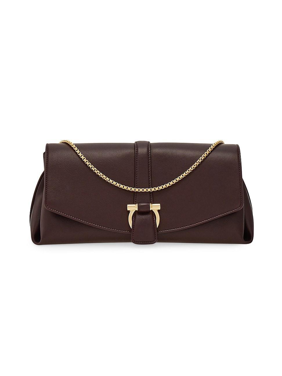 Womens Medium F-Show Leather Shoulder Bag Product Image