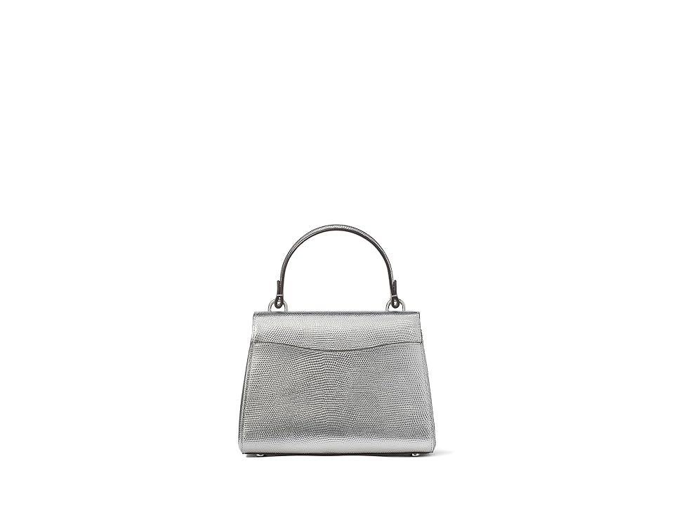 Kate Spade New York Katy Lizard Embossed Leather Small Top-Handle Handbags Product Image