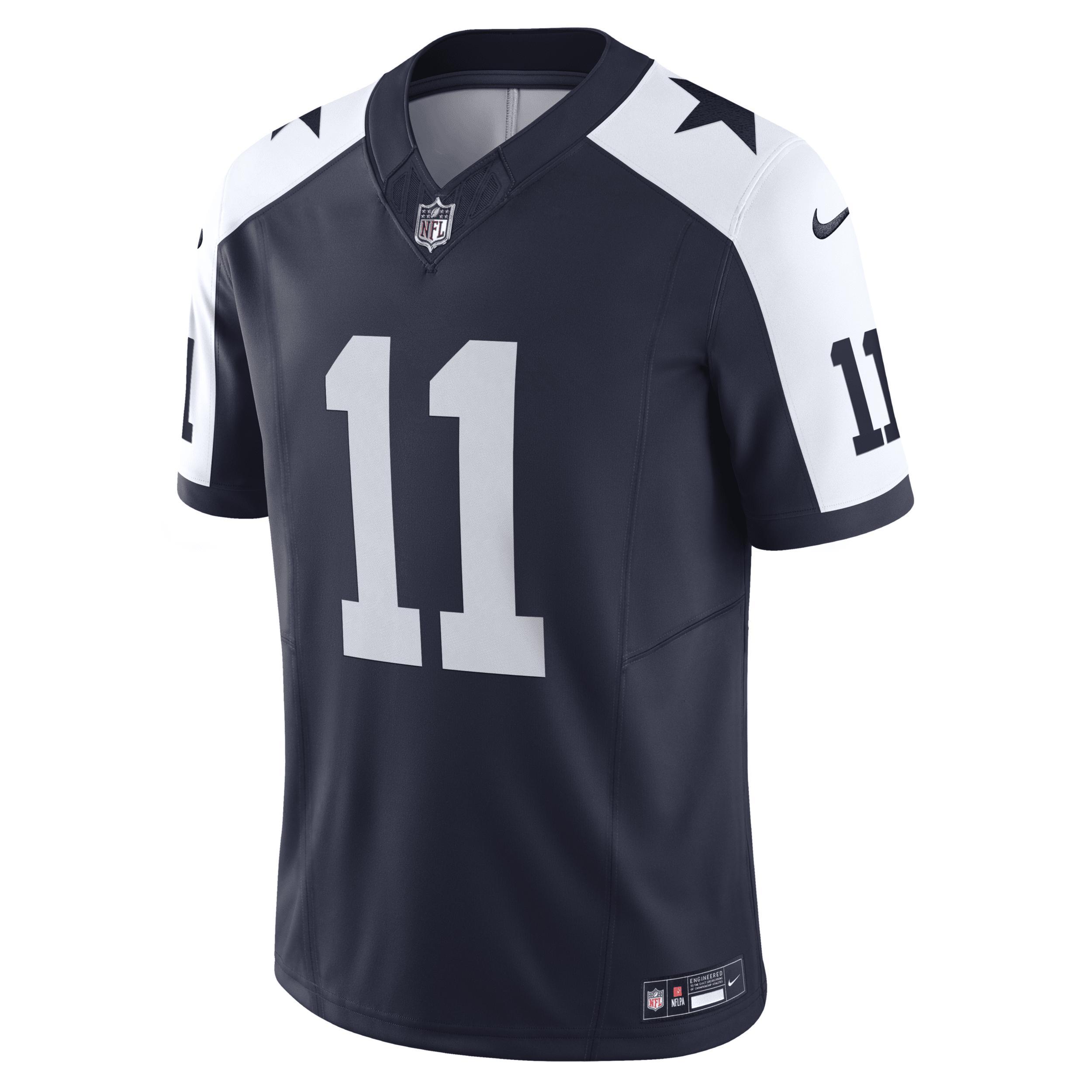 Mens Nike Micah Parsons Dallas Cowboys Vapor F.U.S.E. Limited Jersey Blue Product Image