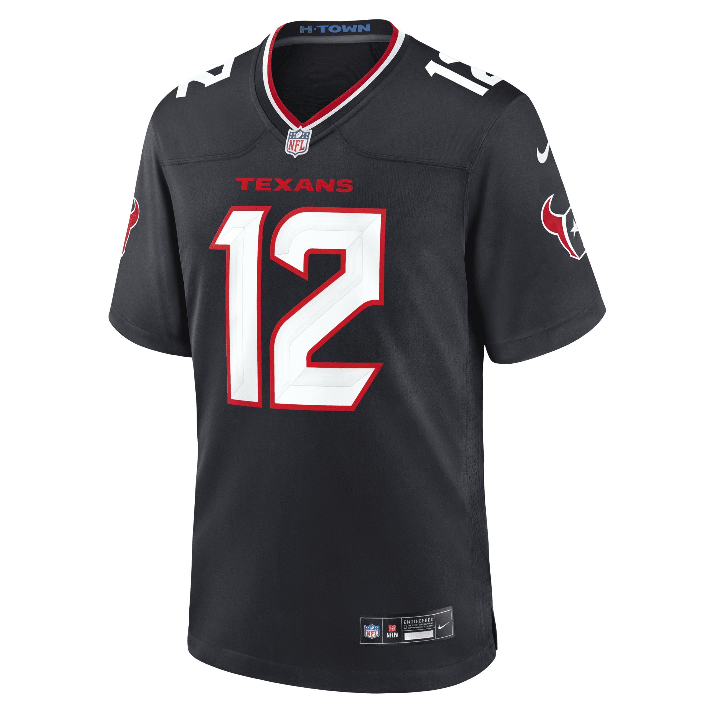 Nico Collins Houston Texans Nike Mens NFL Game Football Jersey Product Image