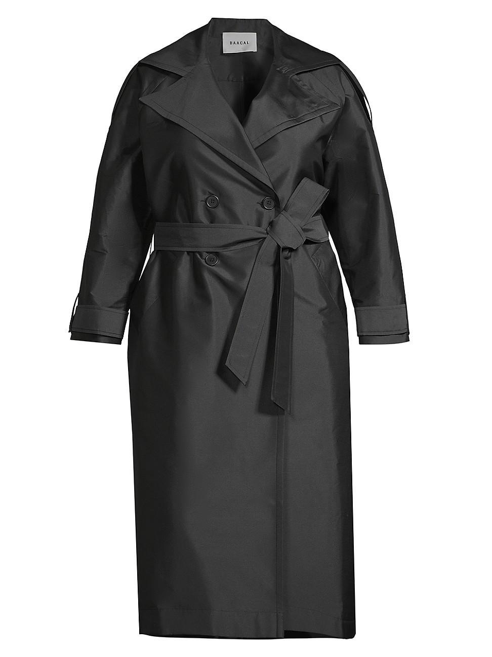 Womens Taffeta Trench Coat product image