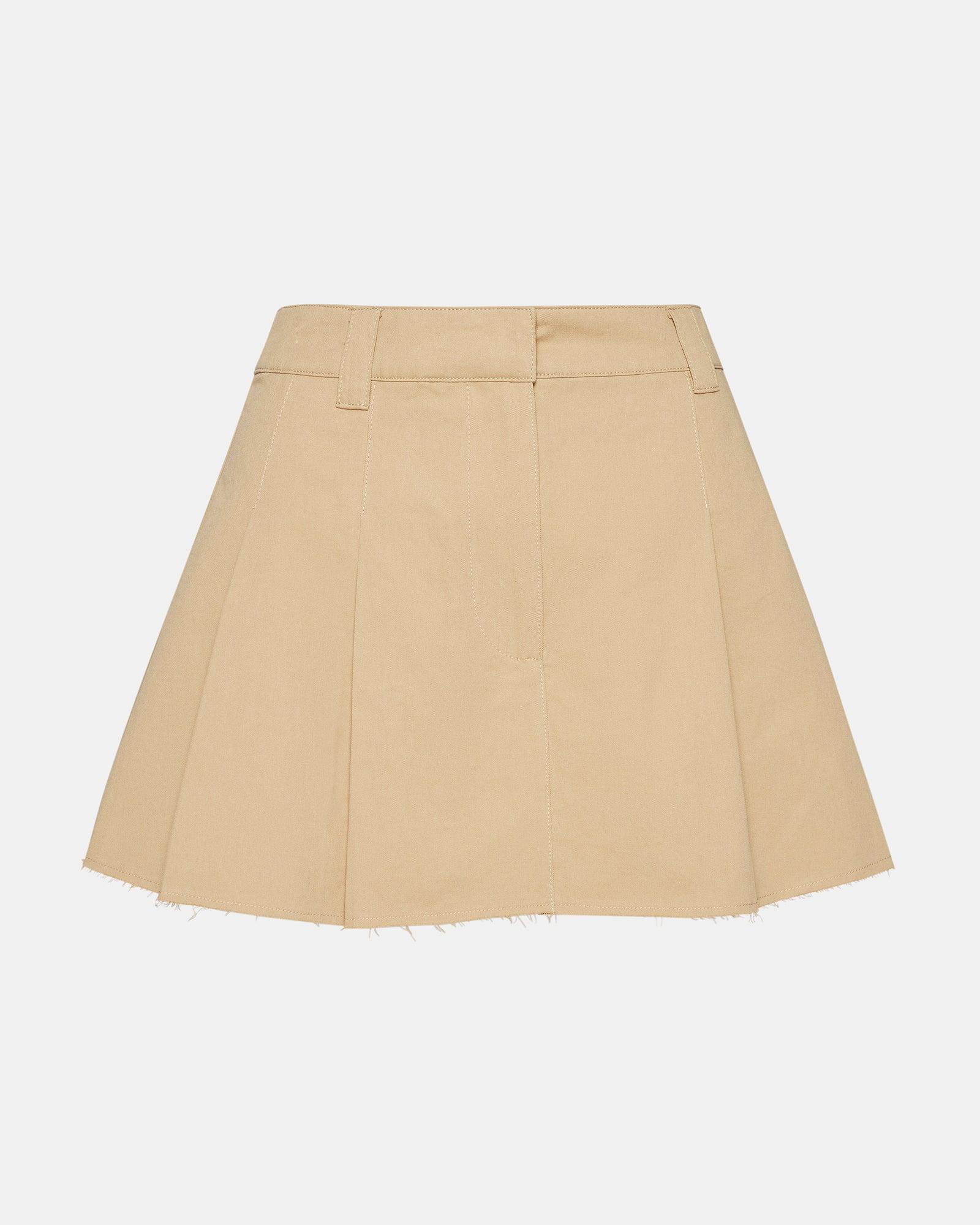 MAERON SKORT TAUPE Female Product Image