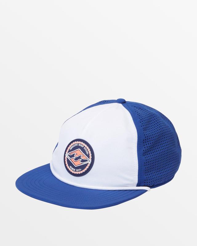 Crest Trucker Hat - Royal Male Product Image