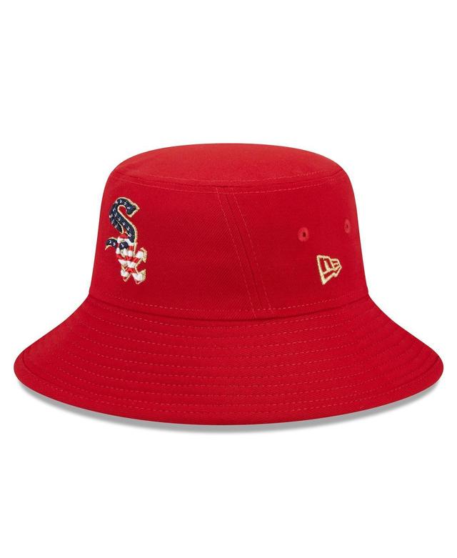 Mens New Era Red Chicago White Sox 2023 Fourth of July Bucket Hat Product Image