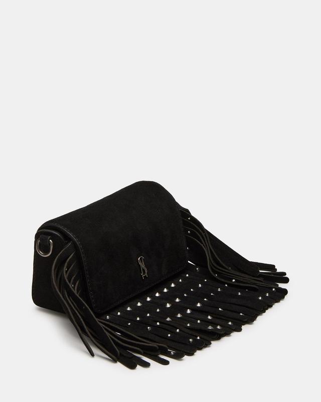 CASSIDY BAG BLACK SUEDE Female Product Image