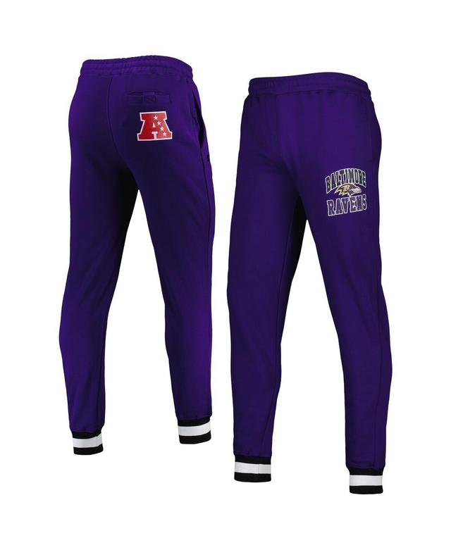 Mens Starter Purple Baltimore Ravens Blitz Fleece Jogger Pants Product Image