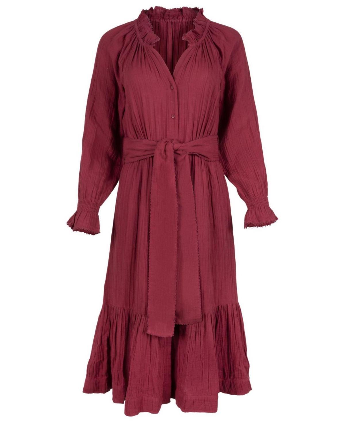 Womens Vivianne Dress Cranberry Product Image