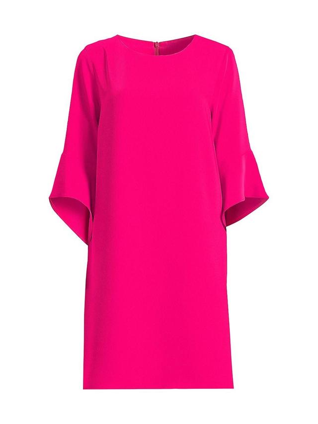 Womens Julia Crepe Bell-Sleeve Dress Product Image