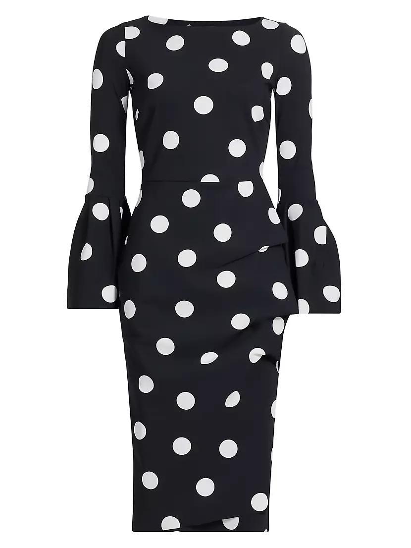 Addax Polka Dot Cocktail Dress Product Image